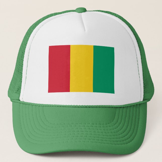 Guinea Flag Trucker Hat (Front)