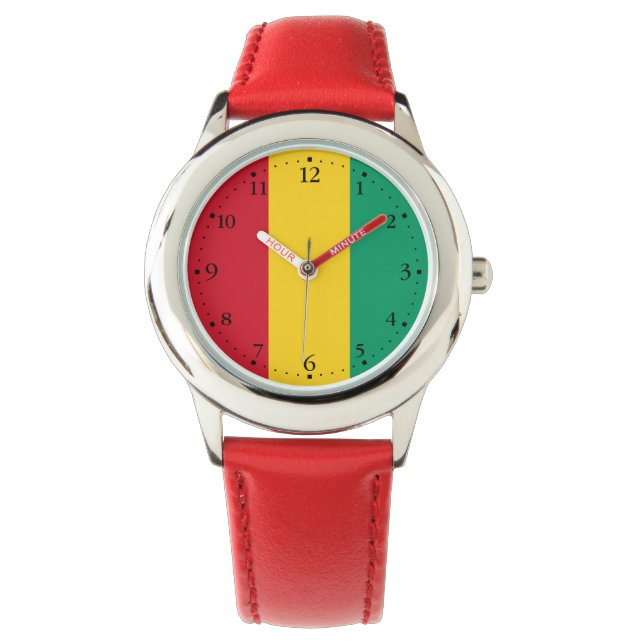 Guinea Flag Watch (Front)