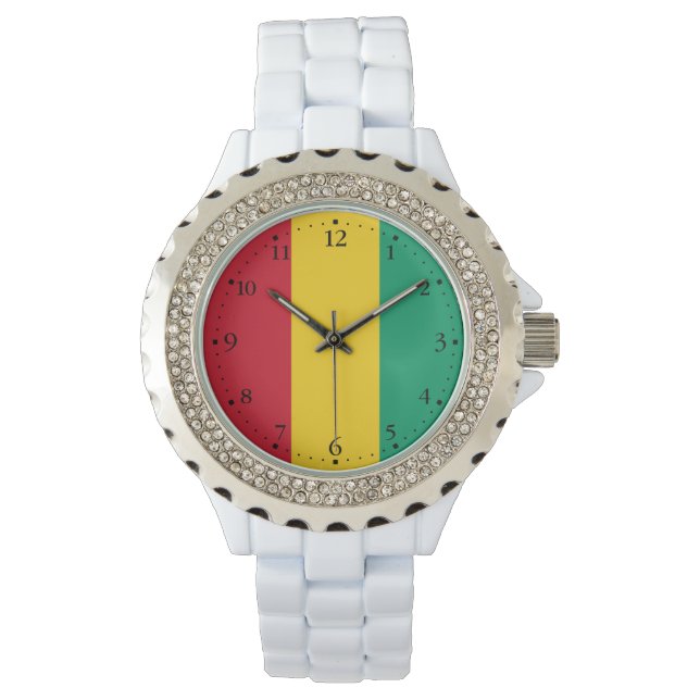 Guinea Flag Watch (Front)