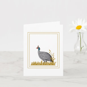 Guinea Fowl  Card