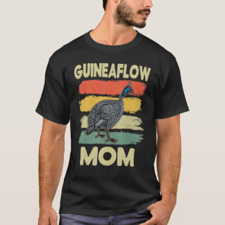 Guinea Fowl Chicken Breeder Poultry Saying 4 T-Shirt