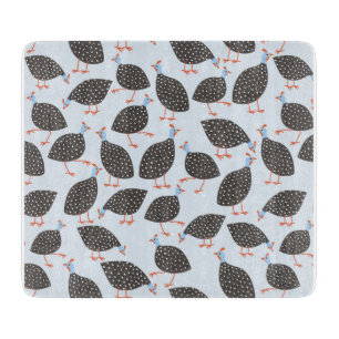 Guinea Fowl Cute Bird Pattern Cutting Board