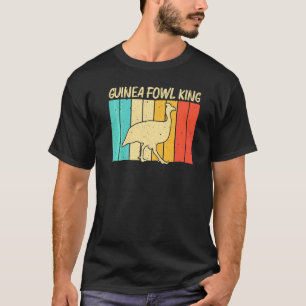 Guinea Fowl For Men Dad Bird Chicken Farm T-Shirt
