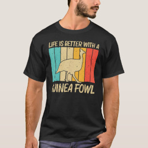 Guinea Fowl For Men Women Bird Chicken Farm T-Shirt