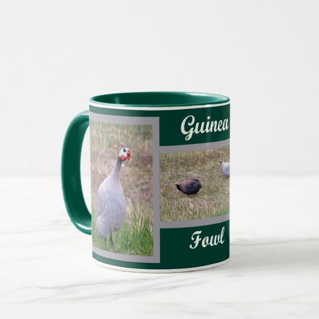 Guinea Fowl Mug (Front Left)