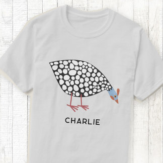 Guinea Fowl Personalised T-Shirt
