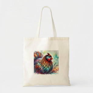 Guinea Fowl Serenity 220824AREF137 - Watercolor Tote Bag