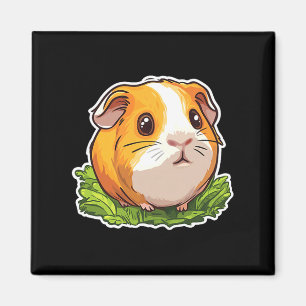 Guinea G Cute Animals Guinea G Comfort Colors Adul Magnet