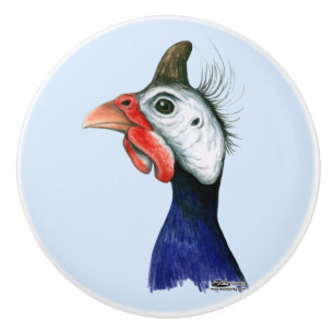 Guinea Head Ceramic Knob
