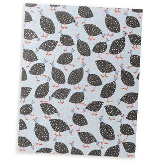 Guinea Hen Bird Jigsaw Puzzle