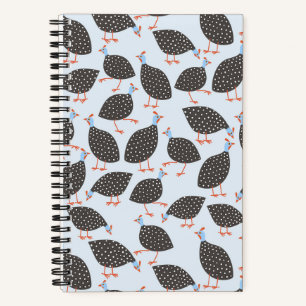 Guinea Hen Bird Notebook
