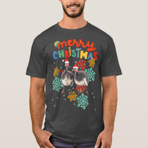 Guinea Hen Fowl Poultry Farm Animal Funny Christma T-Shirt