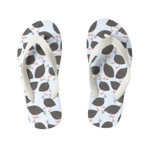 Guinea Hen Kid's Flip Flops