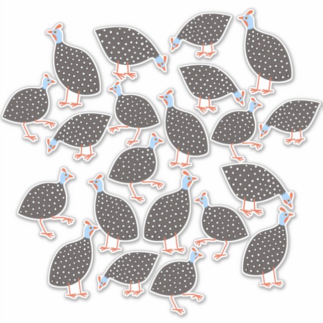 Guinea Hens (Front)