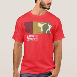 Guinea Karate Kumite Martial Arts Women Girl Karat T-Shirt