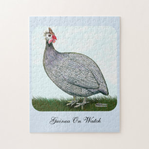 Guinea Lavender On Watch Jigsaw Puzzle