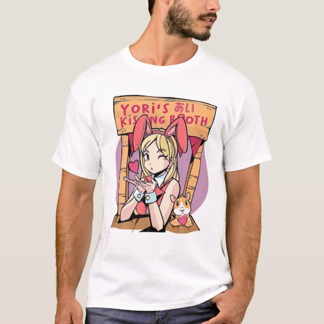 Guinea Pig - Anime Cute Girl - Otaku Japanese Aest T-Shirt (Front)