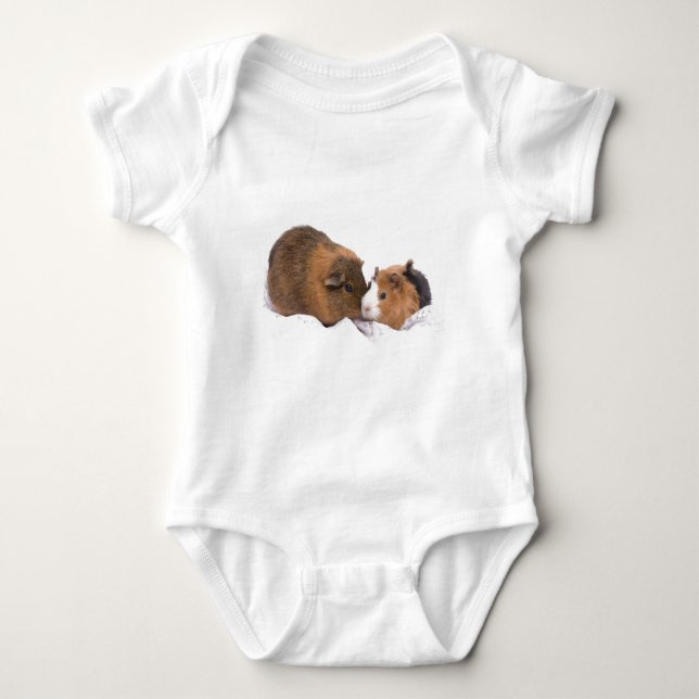 guinea pig baby bodysuit (Front)