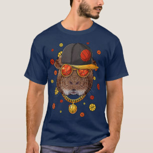 Guinea Pig Basketball Team Bball Player Coach Spor T-Shirt