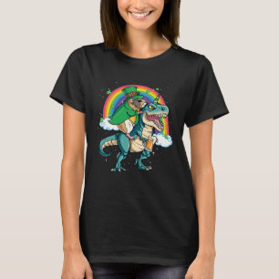 Guinea Pig Beer Dino Rex Horn Rainbow T-Shirt