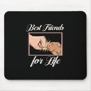 Guinea Pig Best Friends For Life Cute Pet Lover Mouse Mat