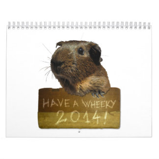 Guinea Pig Calendar 2014