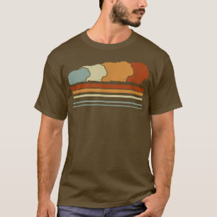 Guinea Pig Cavy Rodent Retro Vintage T-Shirt