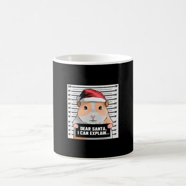 Guinea Pig Christmas Cavy|Dear Santa I Can Explain Coffee Mug (Center)