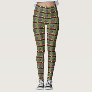 Guinea Pig Christmas Leggings