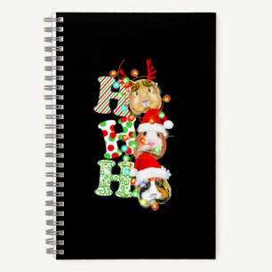 Guinea Pig Christmas Notebook