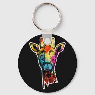Guinea Pig Christmas Reindeer Christmas Lights Key Ring