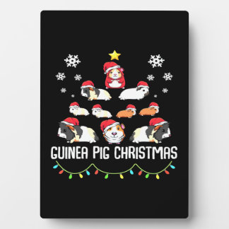 Guinea Pig Christmas Tree | Funny Guinea Pig Lover Plaque