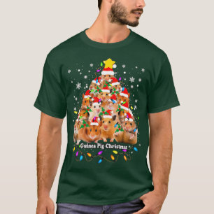 Guinea Pig Christmas Tree Guinea Pig  (3)  T-Shirt