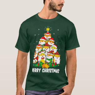 Guinea Pig Christmas Tree Xmas Cute Guinea Pig Fun T-Shirt