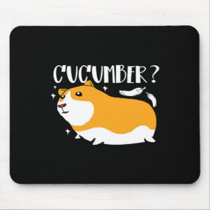 Guinea Pig Cucumber   Cute Guinea Pig   Cool Pet Mouse Mat