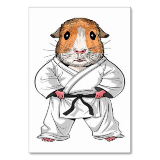 Guinea Pig Cute Animals Perfect Gift Ideas Table Number