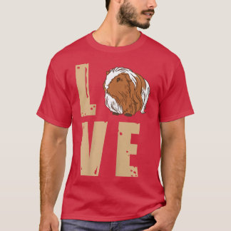 Guinea Pig Cute Girls Furry Potato Love  T-Shirt