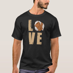 Guinea Pig Cute Girls Furry Potato Love T-Shirt