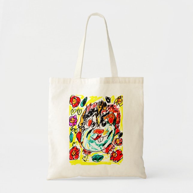 Guinea pig cute  tote bag (Front)