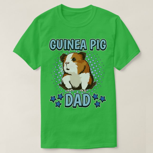 Guinea Pig Dad 1 T-Shirt (Design Front)
