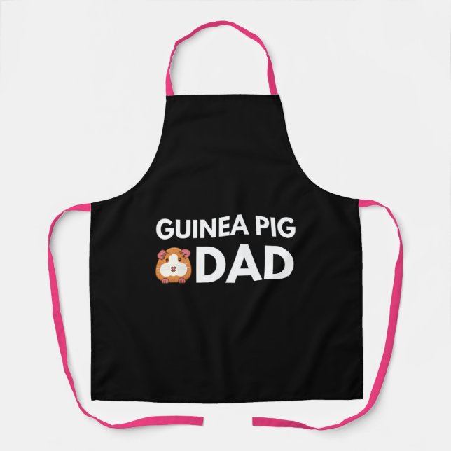 Guinea Pig Dad Apron (Front)