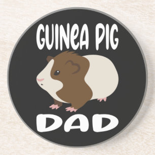 Guinea Pig Dad Coaster