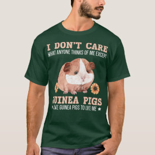 Guinea Pig Dad Mom Rodent Pet Lover Wheek Wheek Ca T-Shirt