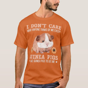 Guinea Pig Dad Mum Rodent Pet Lover Wheek Wheek Ca T-Shirt