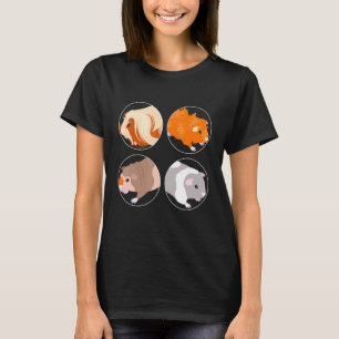 Guinea Pig Dad Mum Rodent Pet Wheek Wheek Cavy T-Shirt