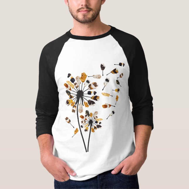 Guinea Pig Dandelion T-Shirt (Front)