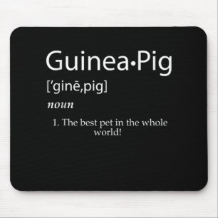 Guinea Pig Definition - Best Pet For Kids Mouse Mat