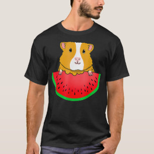 Guinea Pig Eating Watermelon  T-Shirt
