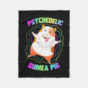 Guinea Pig EDM Party Fleece Blanket