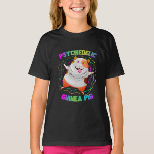 Guinea Pig EDM Party Pet Colourful Guinea Pig T-Shirt